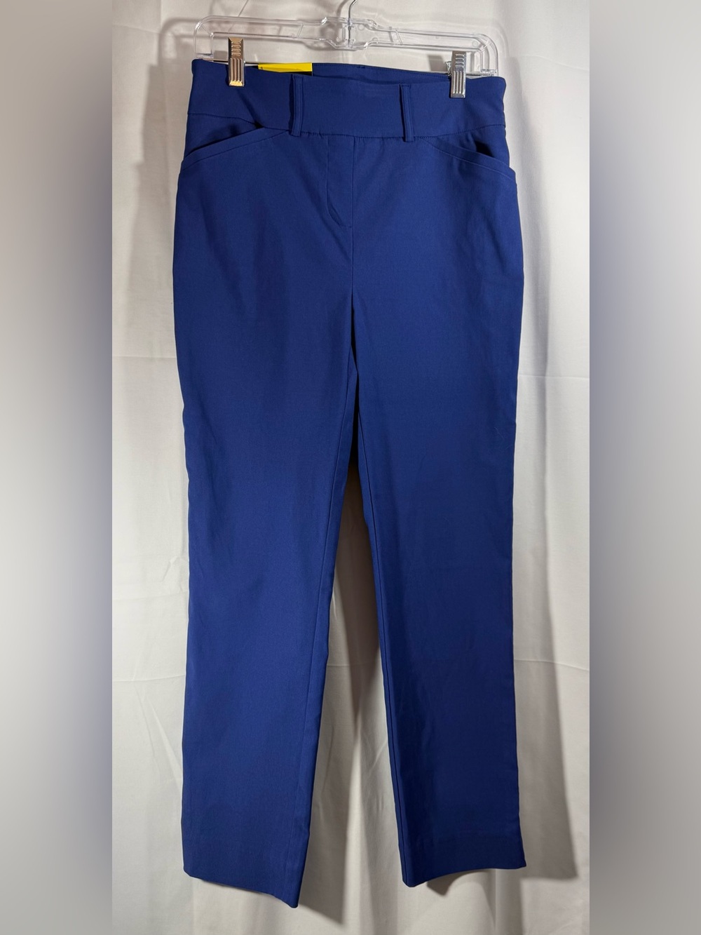 Hilary Radley Royal Blue Stretch Dress Pants Size Small NWT